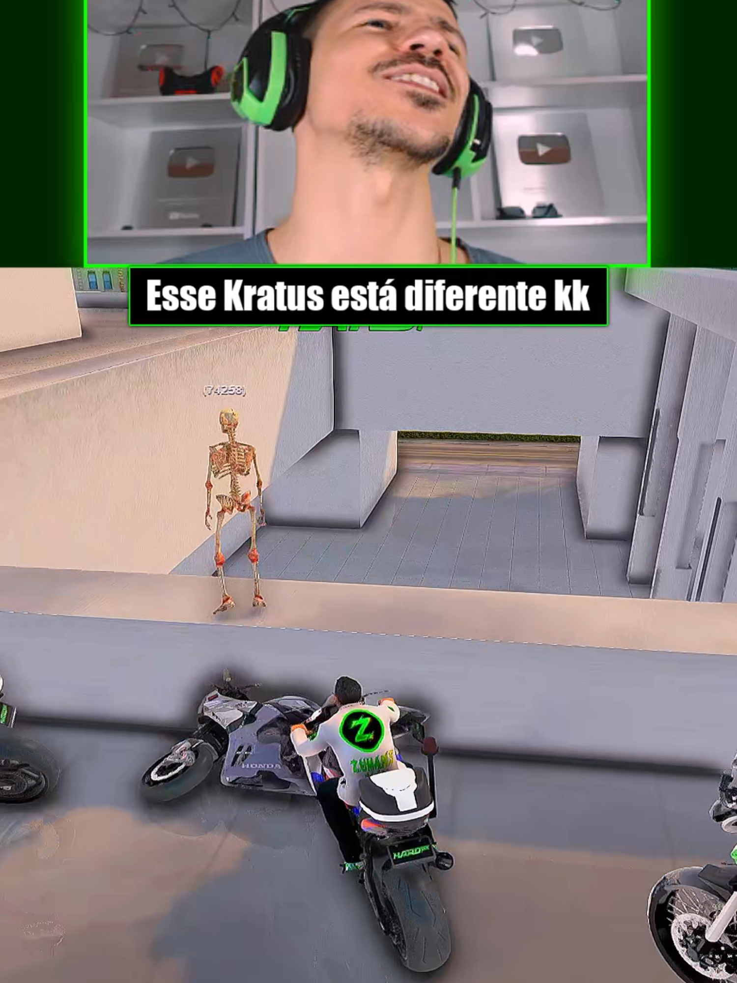 Kratus tentou fugir do zumans na fuga no gta #forupage #gta #game #fyp