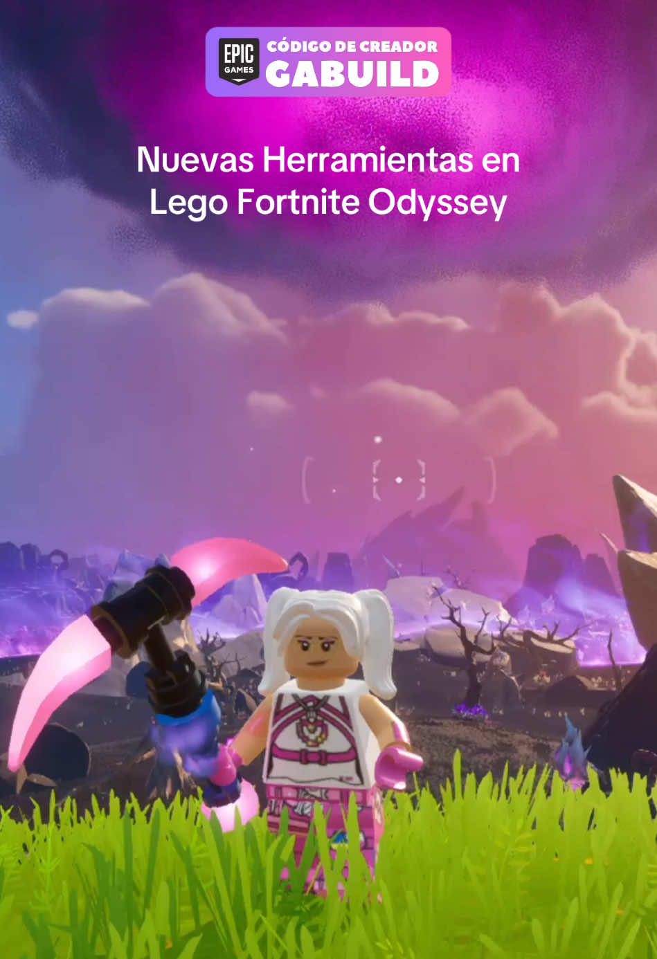 Nuevas Herramientas en Lego Fortnite Odyssey #legofortnite #fortnite #fyp #legofn #actualizacion #fortnitelego #lego #odyssey #build #village #tormenta #aldea #herramientas 