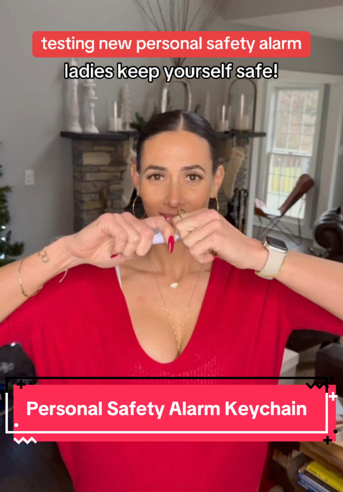 In this crazy world, you should definitely be carrying one of these. #selfdefense #giftsforher #personalsafety #deals #keychain #safety #alarm #selfdefensetools #birdie #peaceofmind #stockingstuffers #tiktokshopholidayhaul 