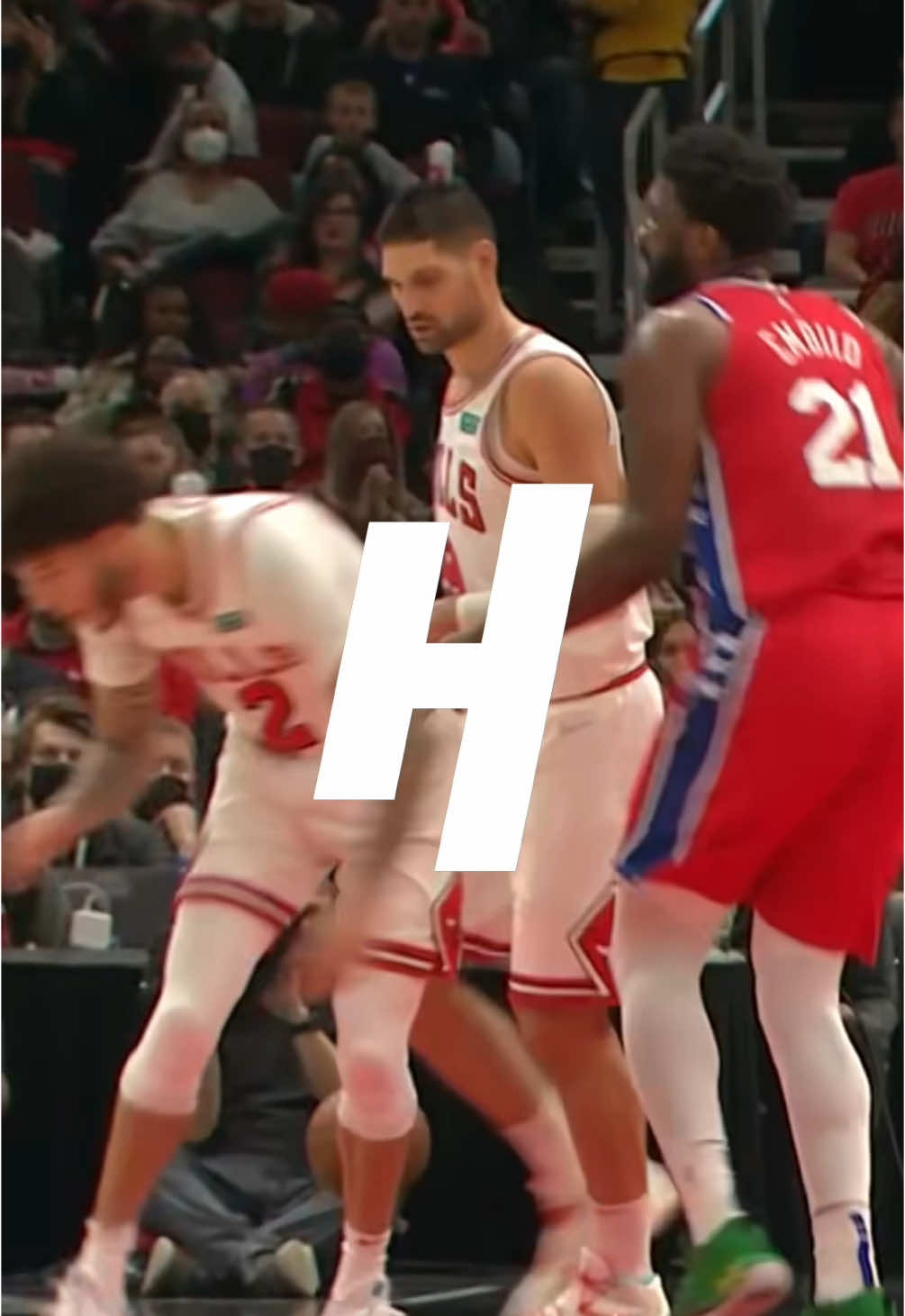 Close call for sure. 😳 @Chris #NBA #bball #basketball #hoops #embiid 
