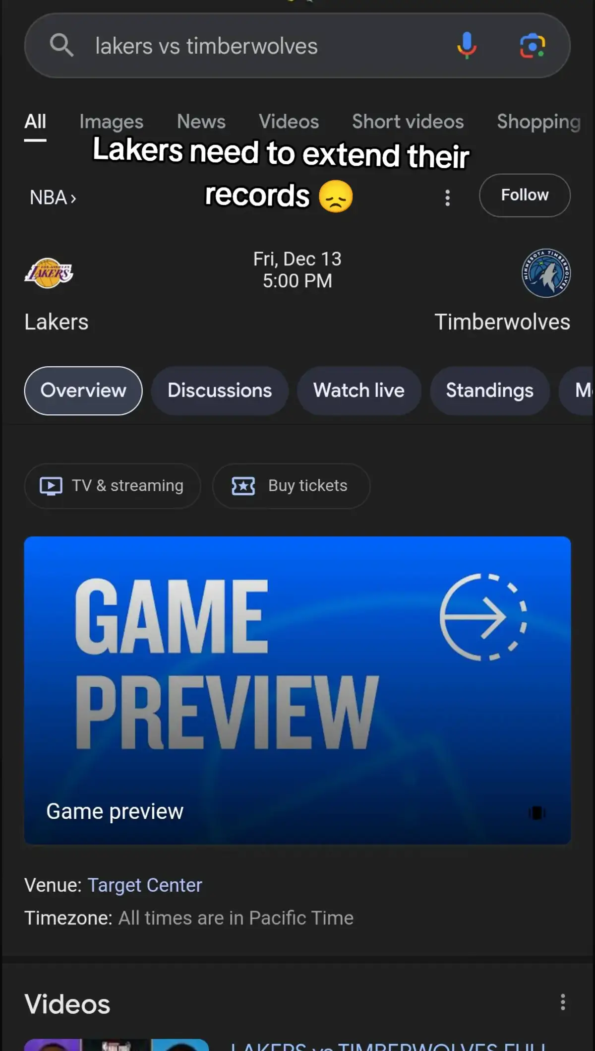 Will the Lakers make a run  Lakers vs timberwolves #foryoupage #lakersbasketball🏀💥 #lakersgame #lakersnation #lakers #fypシ゚viral #lakersfan 