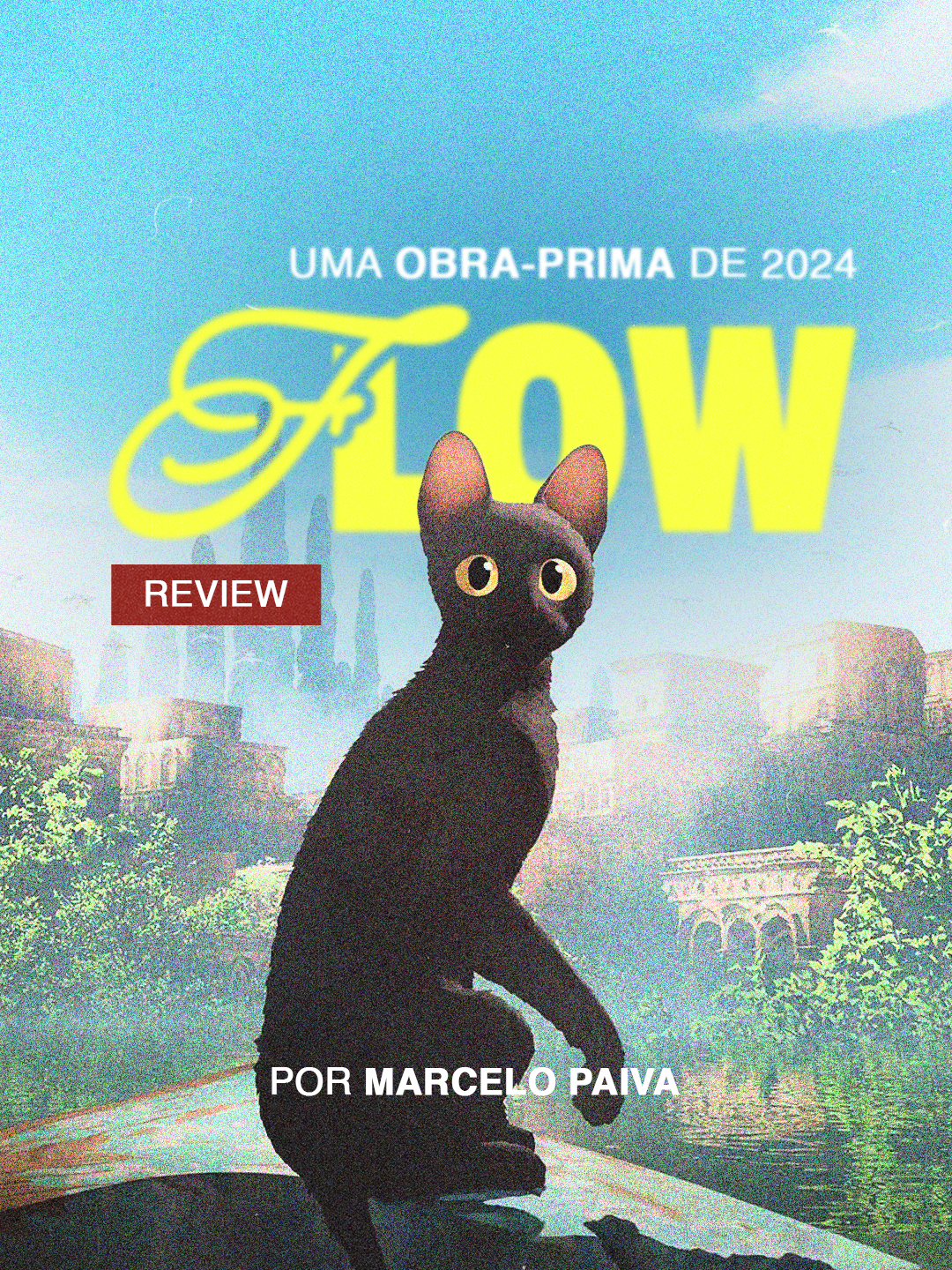 ✨ hoje Marcelo apresenta a review desse que pode ser a surpresa dessa temporada: a animação Flow ❤️ Menos falada que outros longas animados, esse filme é uma joia, tanto pela sua execução primorosa quanto por sua história poderosa e sensível! A saga de um gatinho preto em um mundo inundado é um convite para a reflexão sobre o nosso próprio presente! 🎬 🎥 O filme ainda não está disponível nos streamings, mas acreditamos que deve entrar logo logo, principalmente após sua indicação ao Globo de Ouro 🍿 Avisaremos aqui assim que um fato novo surgir! ✨ Para mais dicas de cinema, siga @projetoasala_ aqui nas redes sociais 🎬