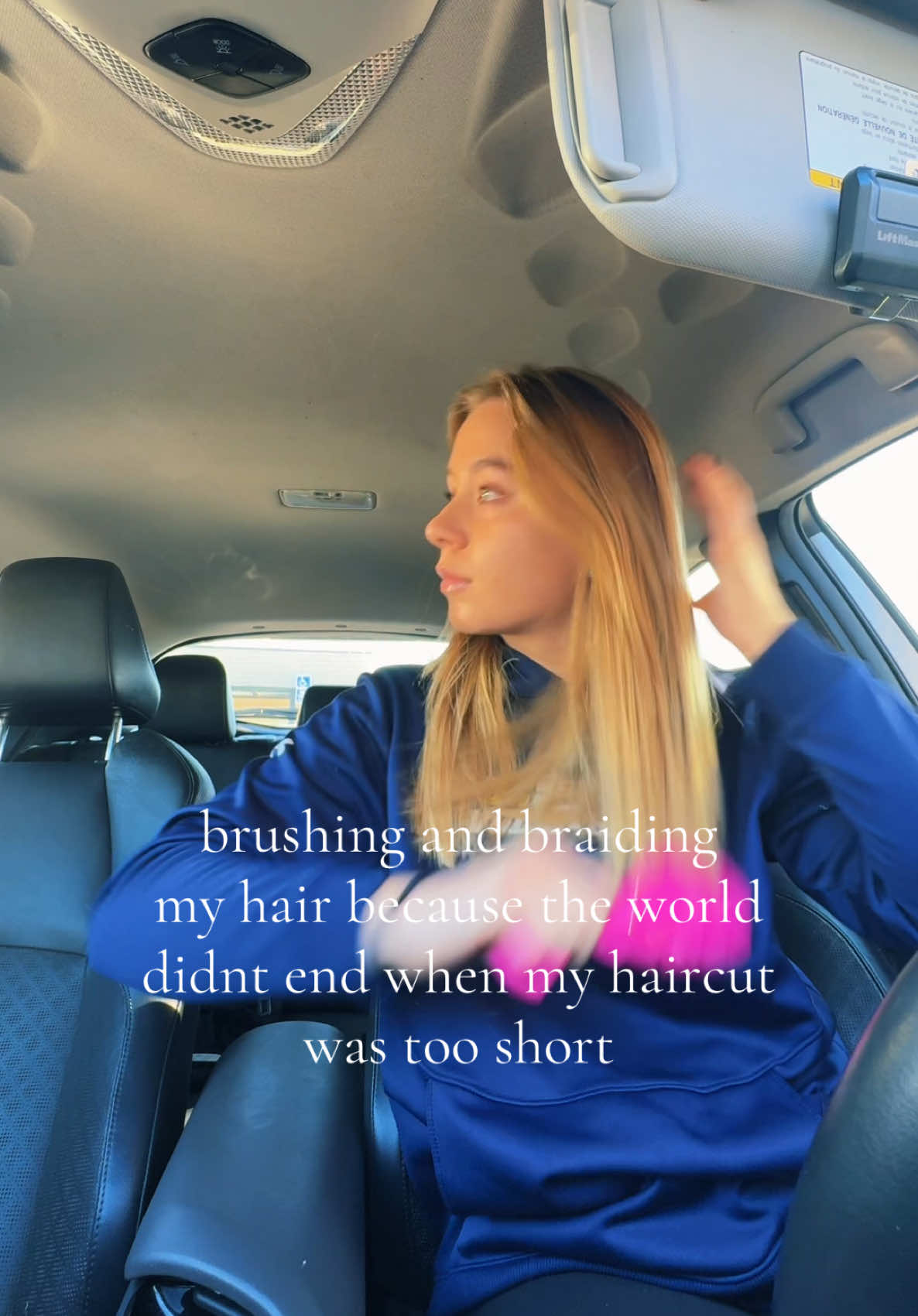 but it definitely felt like it… its healthier now tho!!! #haircut #hair #hairtok #healthyhair #healthyhairroutine #gym #grwm #haircutfail #girlytok 