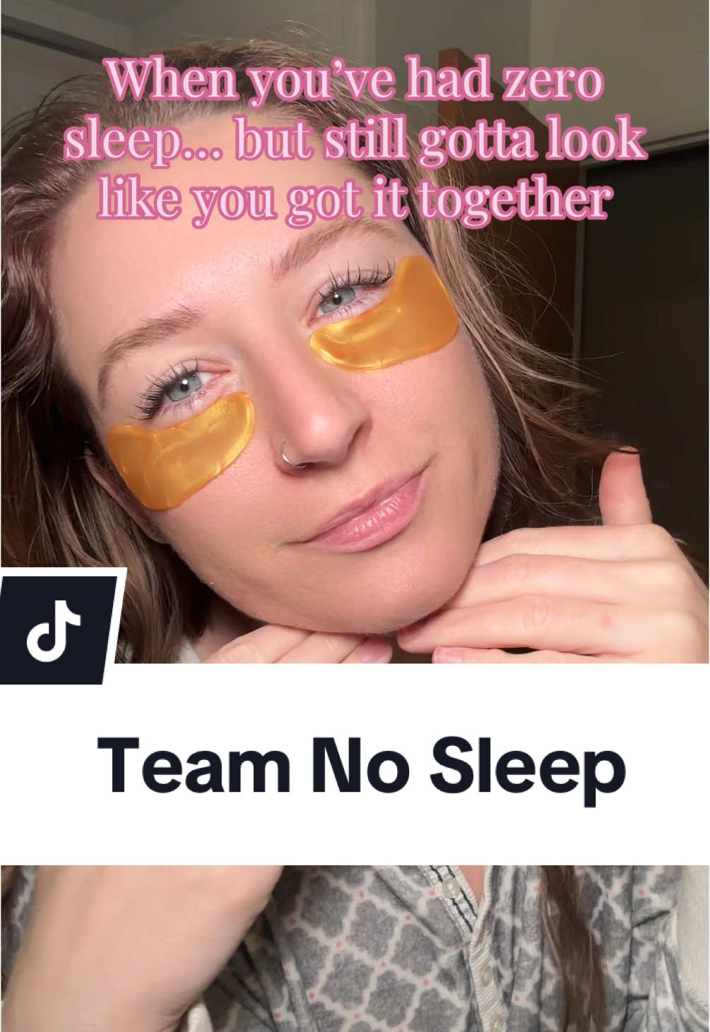 Team No Sleep #eyepatch #eyepatches #skincare #skincareroutine #skincaretips #skincarehacks #SelfCare #selfcareroutine #creatorsearchinsights #spotlightfinds #holidayhaul #tiktokshopholidaydeals #tiktokshopholidaysale #tiktokshopholidayhaul #beautyhacks 