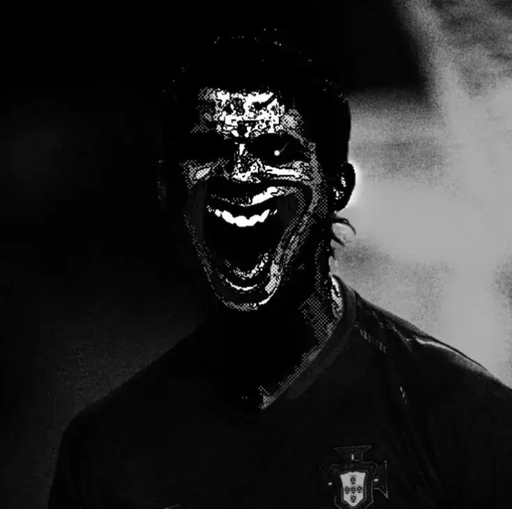 DEMON CR7☠️ #cristianoronaldo #cristiano #fyp #fypp #viraliza #terror #foto #assustador 