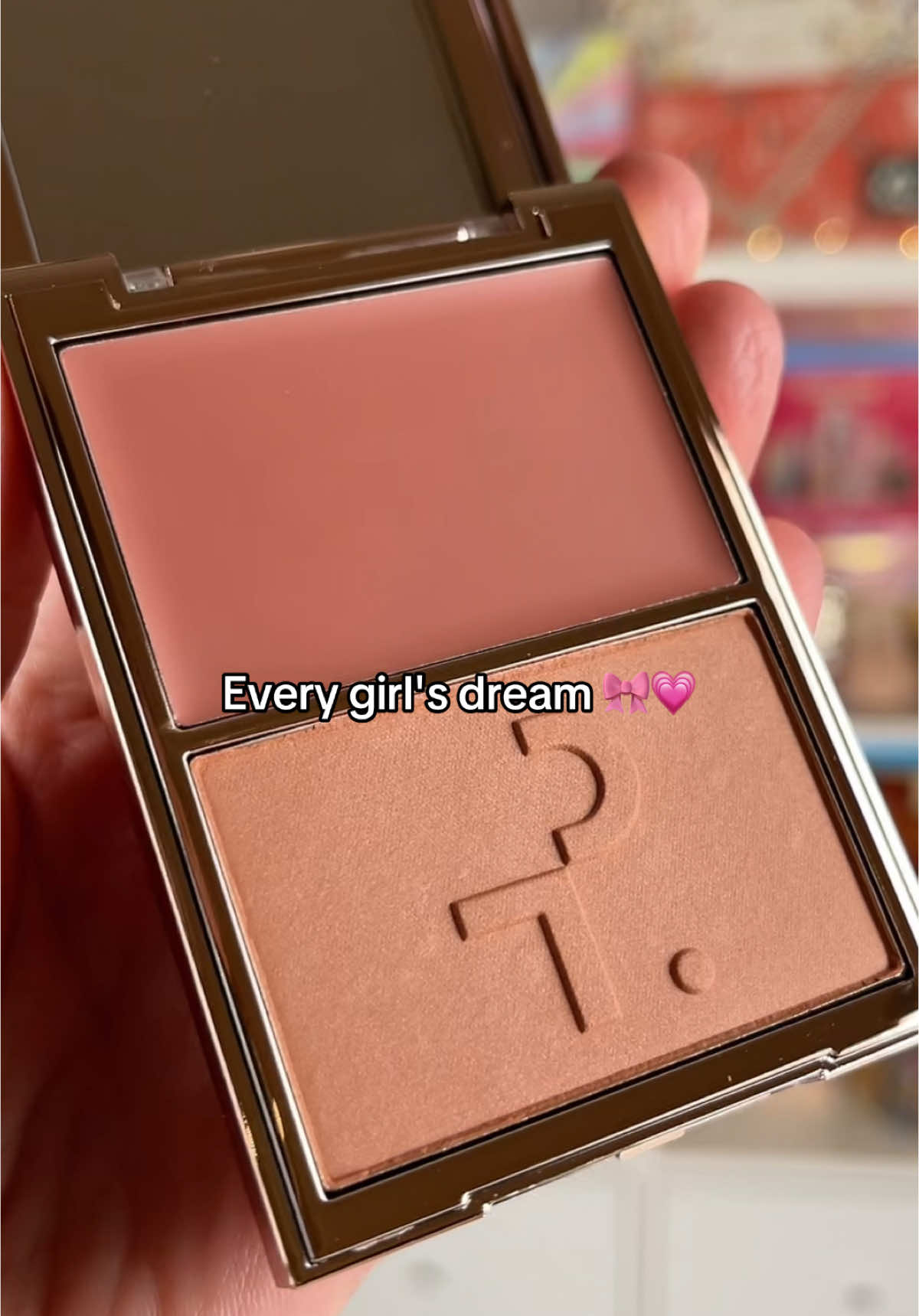 Every girl's dream 🎀💗 Confirm 🥹 @Patrick Ta Beauty  #blush #patricktablush #patrickta #patricktabeauty #patricktamakeup #sephora #BeautyTok #nottoomuchblush #makeupdream #makeupcollection #fyp