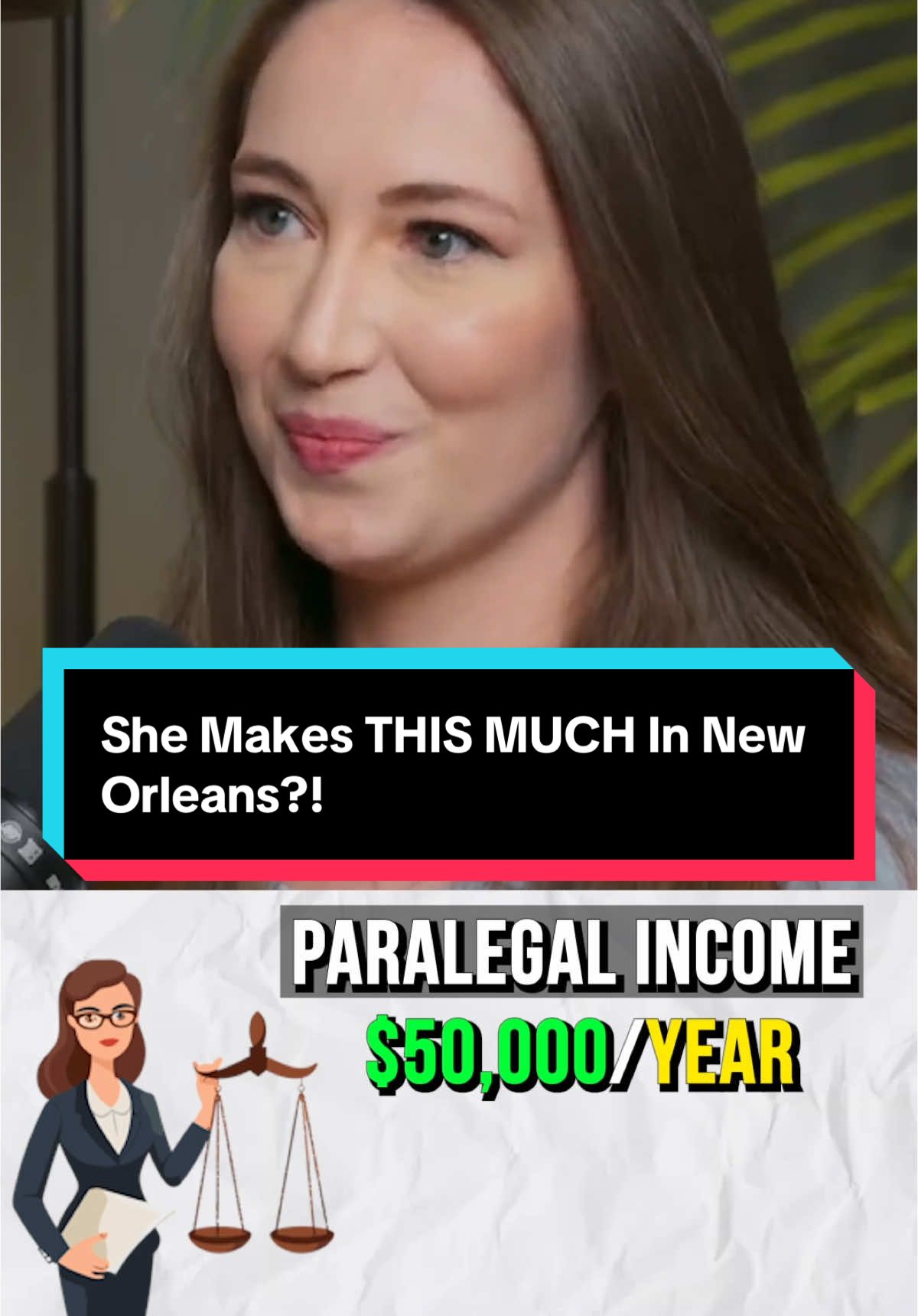 She Makes THIS MUCH In New Orleans?! #neworleans #paralegal #lawyer