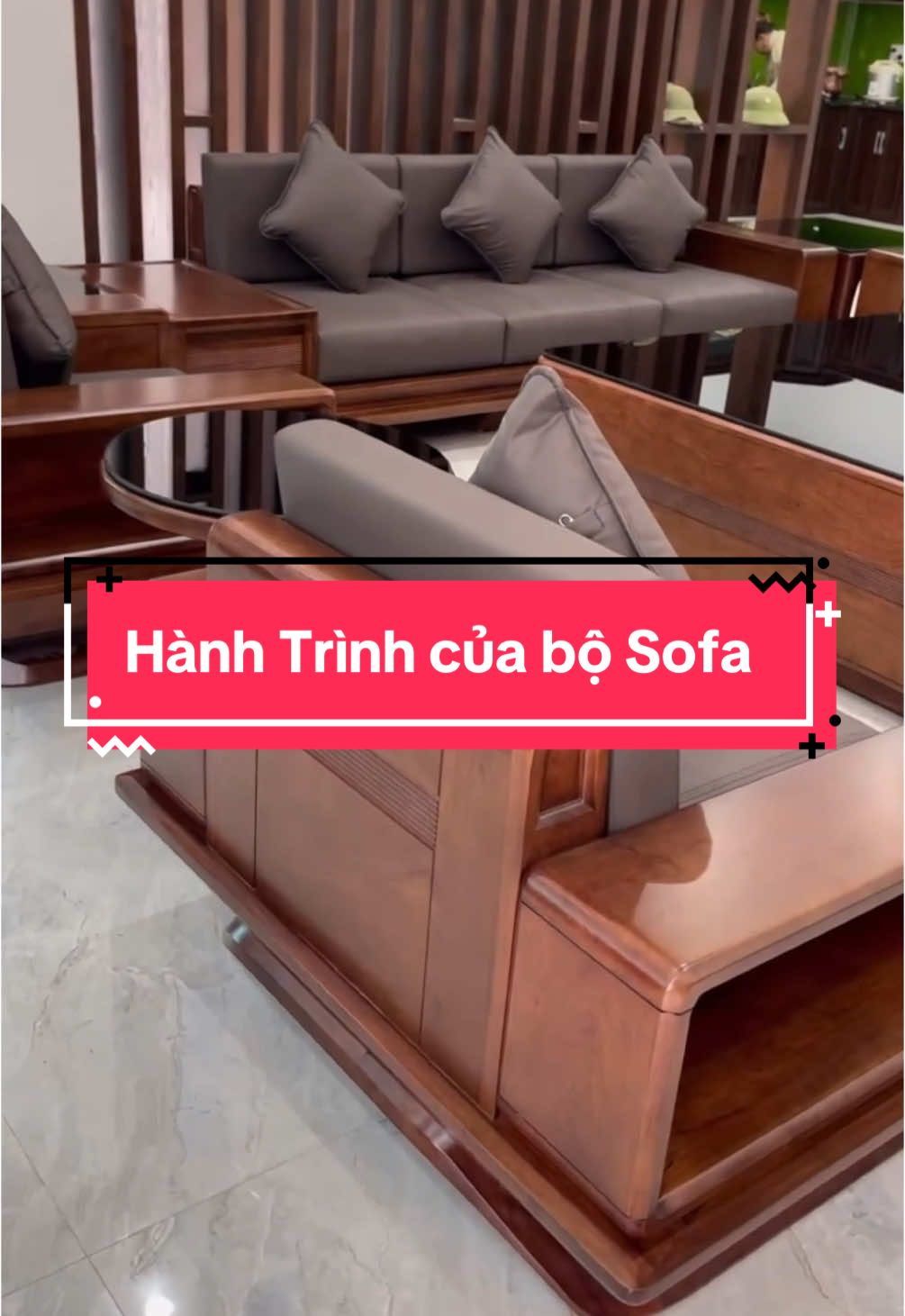 Hành trình của bộ sofa gỗ hương đá #sofago #sofagohuong #sofagohuongda #mochaianh #xuhuong 