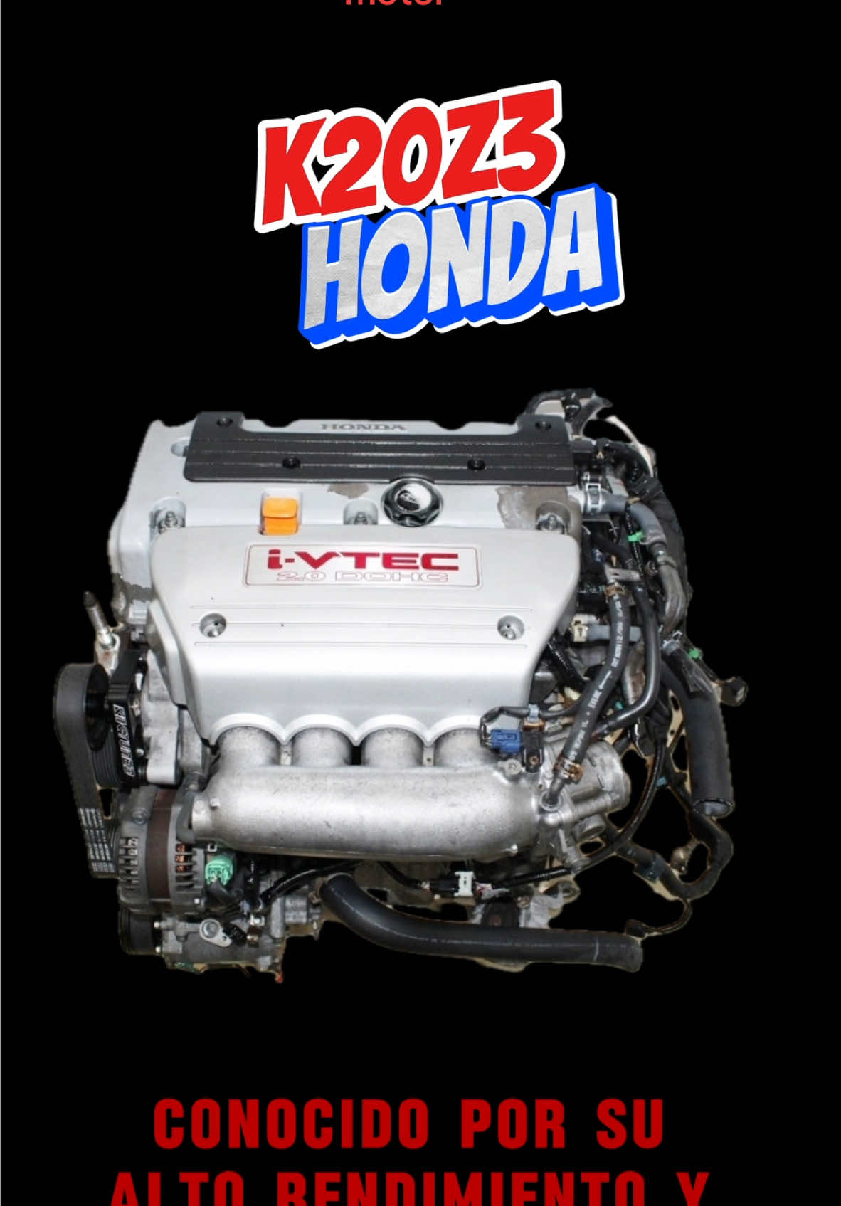 motor honda k20z3 #honda #hondacivic #kseries #carros #carsoftiktok #cars 