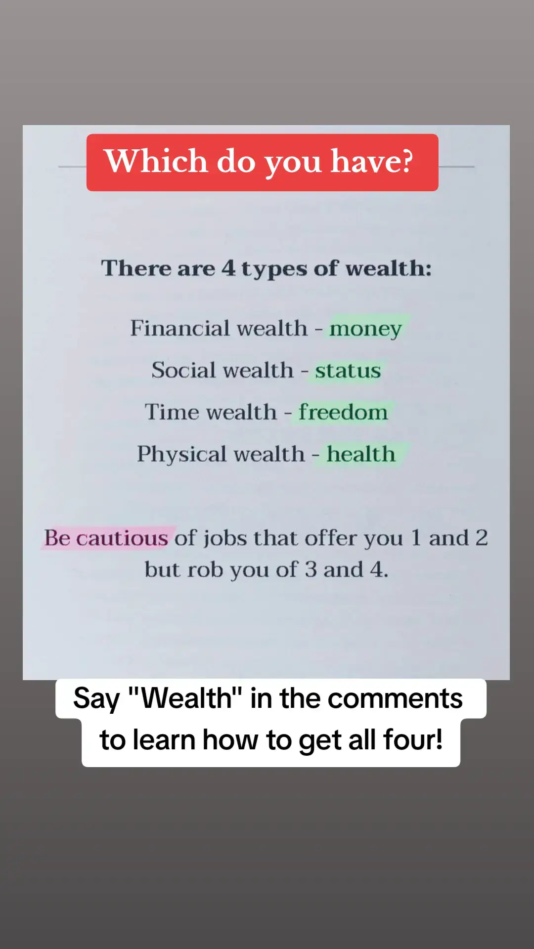 Life is short, why work in a job that robs you of anything! Let me show you the skills of owning your own business and learn how to earn passive income on your terms. Say "wealth" in the comments. #DigitalMarketing #WorkFromHome #EmptyNesterLife #onlineincome #passiveincome #makemoneyonline #WorkFromAnywhere #FreedomLifestyle #provenblueprint