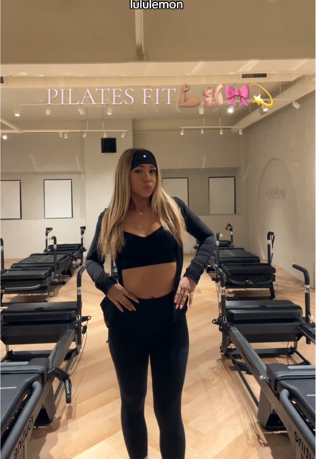 jacket, headband, sports bra and pants are all @lululemon @lululemon Studio #lululemonhaul #lululemonaddict #lululemon #fy #fyp #pilates #pilatesinstructor #pilateslovers #pilatesprincess #pilatestiktok 