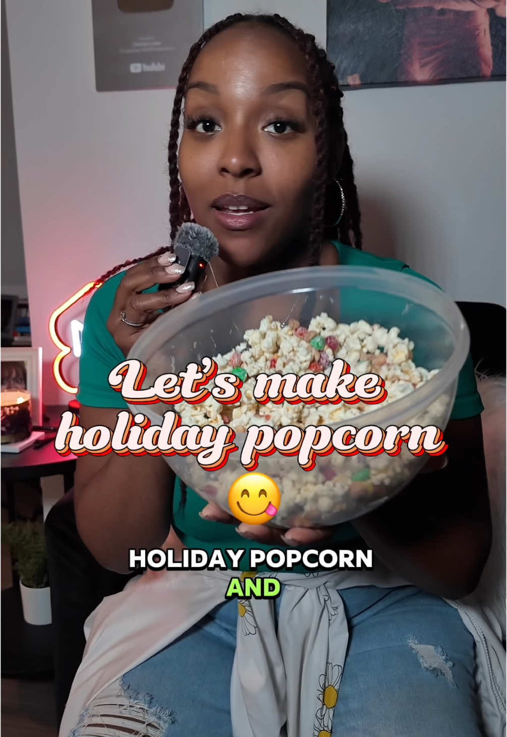 Would you try this #holiday #popcorn #recipe? 👀😋 #Vlog #food #tradition 