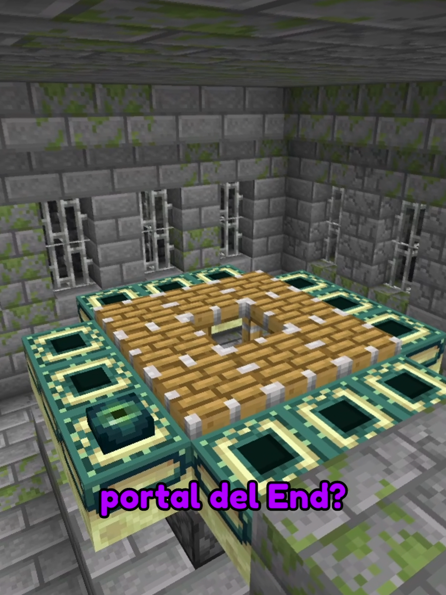 El portal más raro de Minecraft! 😲 #Minecraft #minecraftsurvival