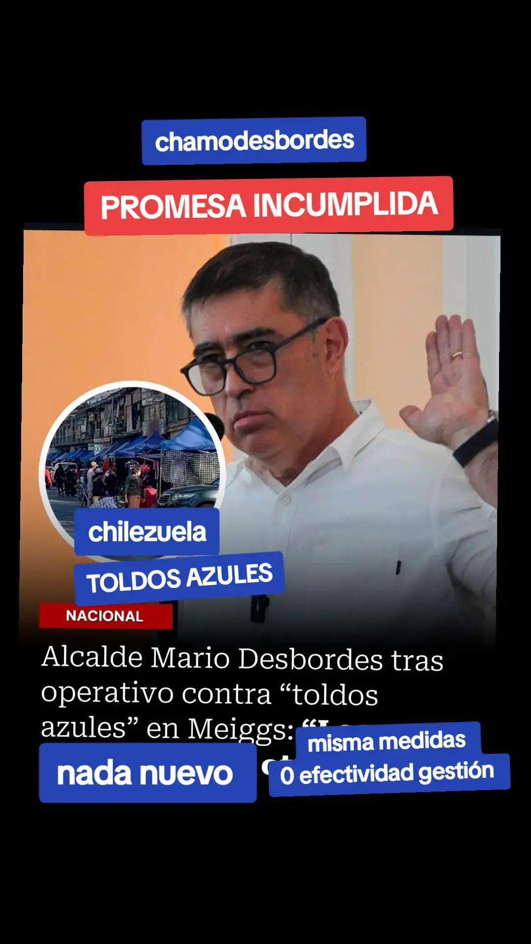 #pacoscorruptos #pacosladrones #carabinerosdechile #chadwick #politicachilena #politicaltiktok #derechacorrupta #derechamiserable #mariodesbordes 