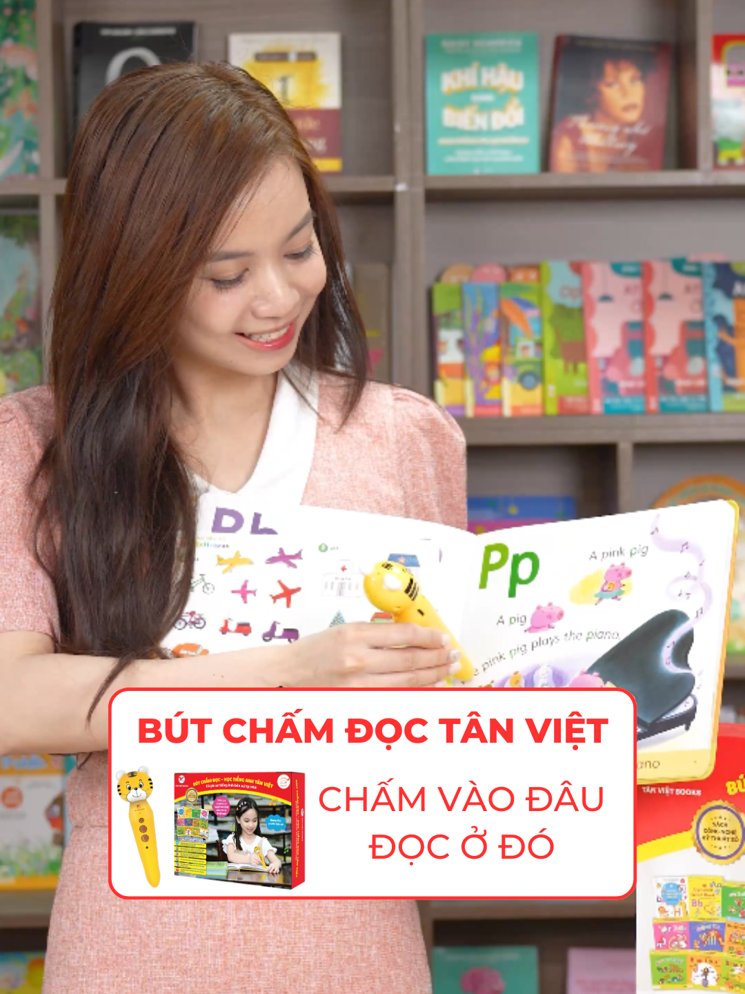 Có chiếc bút chấm đọc thần kì này, con có thể chủ động tự học tiếng Anh mọi lúc mọi nơi mà không phụ thuộc vào người lớn. #tanvietbooks #butchamdochoctienganhtanviet #tienganhchobetainha #LearnOnTikTok #BookTok