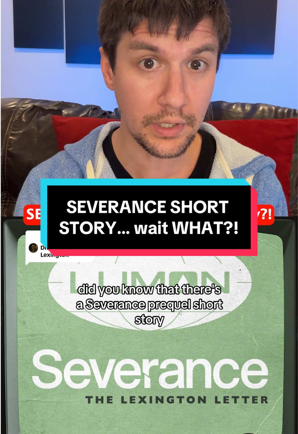 Replying to @Gobtholemew The Lexington Letter is a MUST read for Secerance fans. Some really neat details, facts, and details for Season 2 #severance #theory #severancetvshow #appletvplus #MustWatch #TikTokPartner @Apple TV 