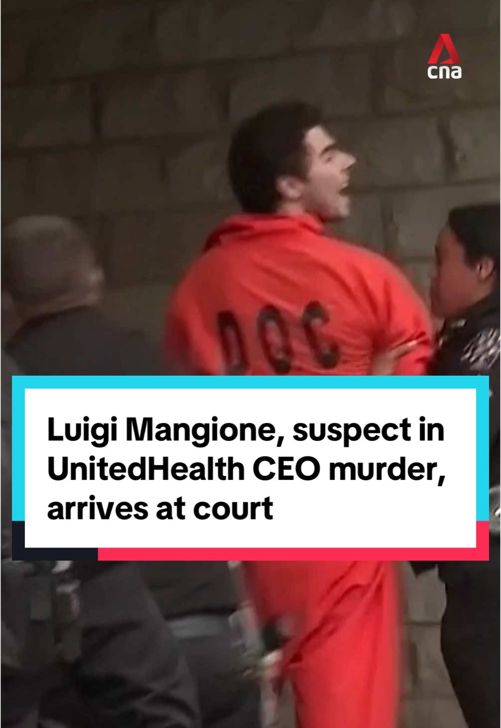 Luigi Mangione, who is accused of shooting UnitedHealth CEO Brian Thompson, shouted in part, 