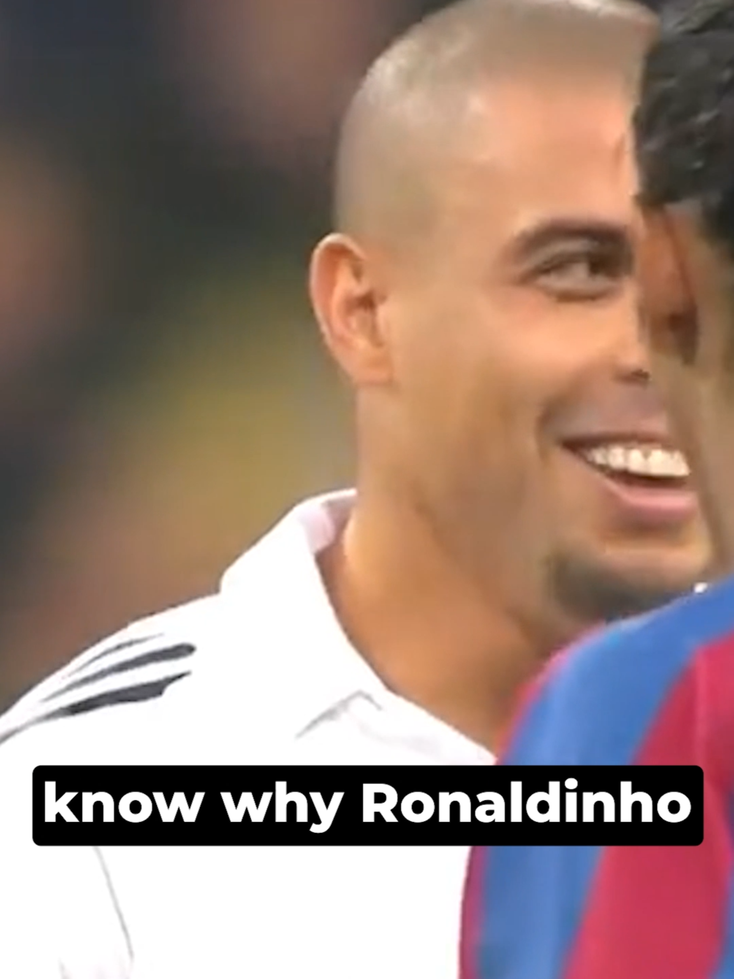 Ronaldinho lied to his teammates for this… #ronaldinho #football #fcbarcelona