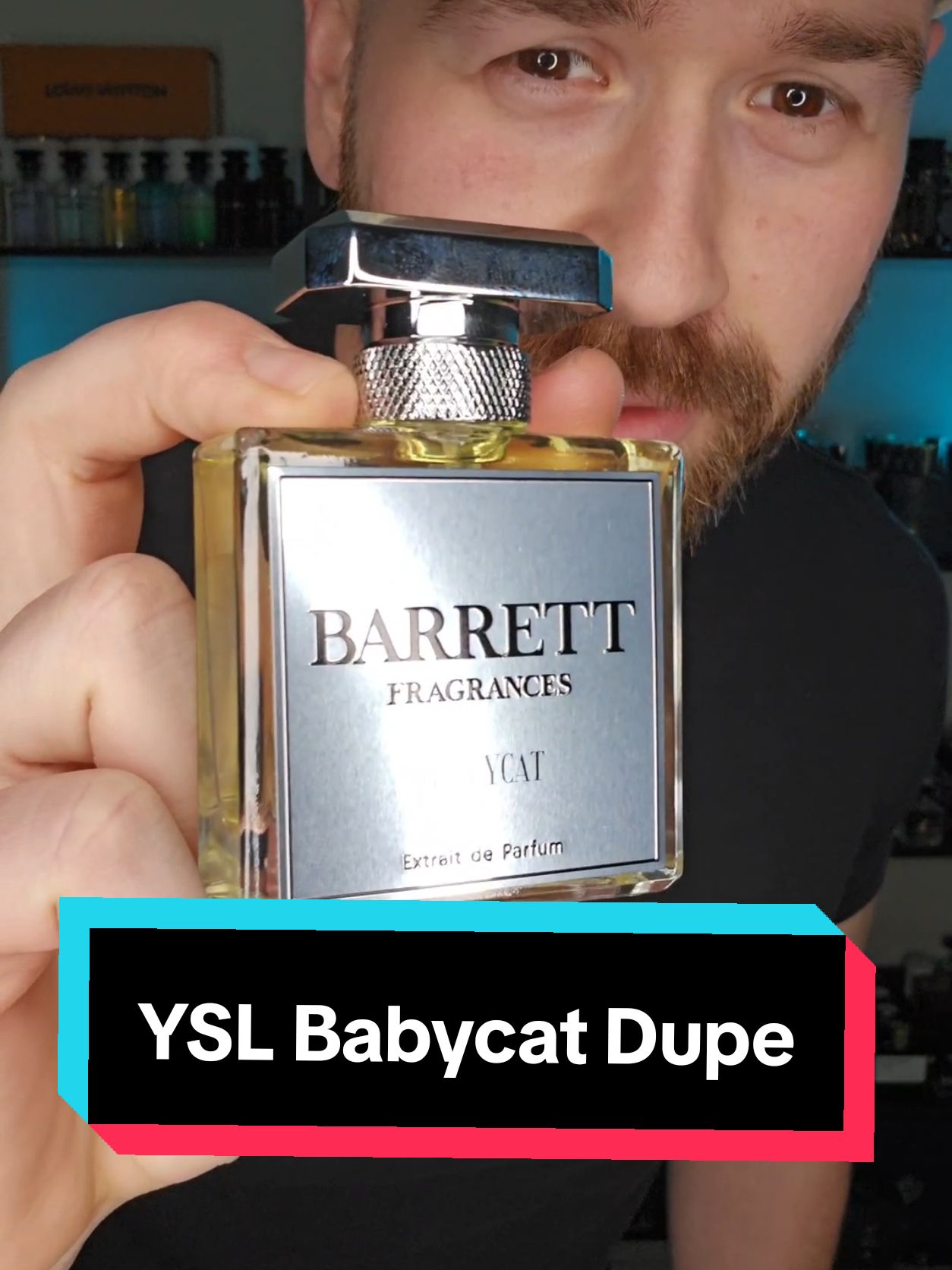 Barrett Fragrances Bellycat is such a great interpretation of YSL Babycat. Don't have $250 to spend on a fragrance? Don't sweat it, this one is $48! Use my code SCENTNICK20 to get an additional 20% off! #creatorsearchinsights #fragrancetiktok #fragrance #perfumetiktok #ysl  @Barrett Fragrances Official 