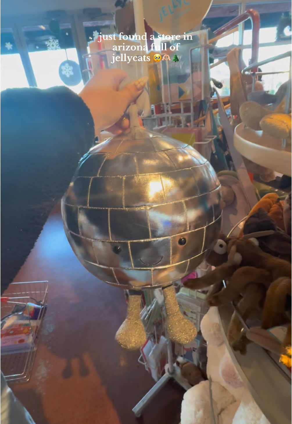 i want the disco ball SO bad @Jellycat #jellycat #arizona #asu #gifts #stuffedanimals #fyp 