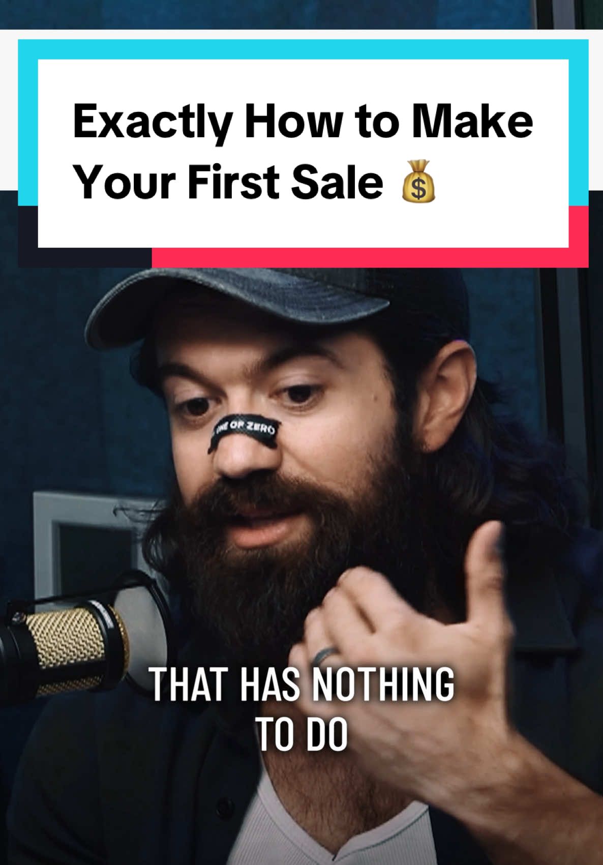 Another tip: When starting out - keep offering more for the same price.  With enough value, eventually someone will buy.  Then everyone will.  Then remove the unprofitable parts that most people don’t care about.  Then you’ll keep selling folks AND make a profit.  Now you have a business