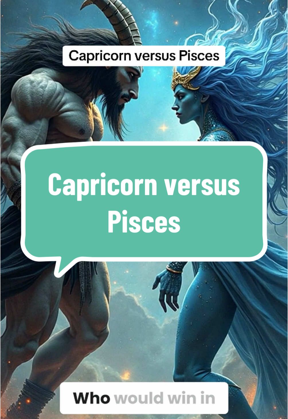 Capricorn versus Pisces #astrology #zodiacsigns #zodiac #horoscope #Capricorn #pisces