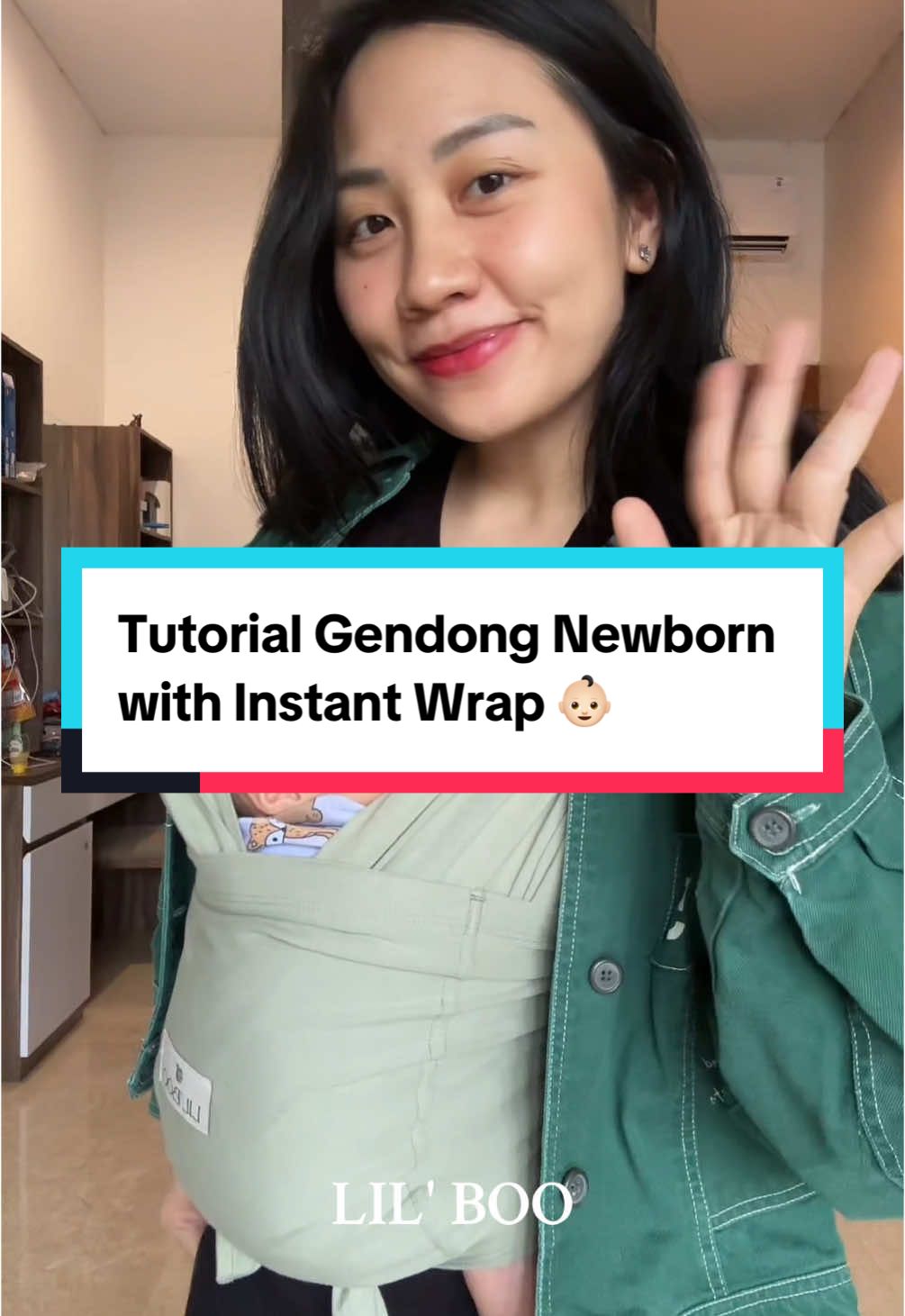 Replying to @al zeyn jaya shop semoga jelas yah ☺️ next mau Minboo bikin tutor apa lagi nih? 😎 #perlengkapanbayi #ibumelahirkan #babywrap #babysling #geos #gendonganbayi #gendonganbayipremium #newbornbaby #gendongananak #kadolahiranbayi #geospremium #hamperslahiran #byebyepegal #babywearingfolks #kadoibu #kadonewborn #hadiahnewborn #tumbang #lilbooid #babywearingfolks #momsupportmom #babywearingmom 