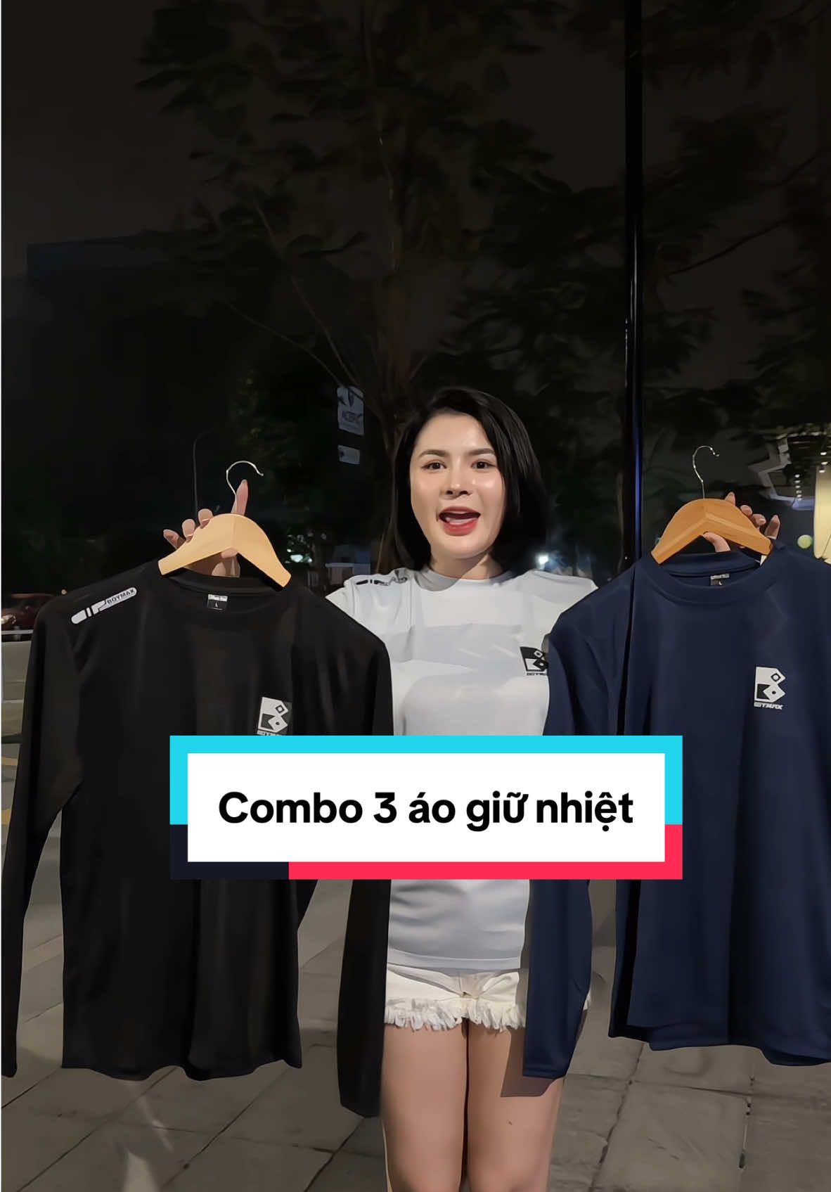 Combo 3 áo giữ nhiệt giá hơn 100 thôi các a ơi #trienchieudangyeu #review #aogiunhiet 