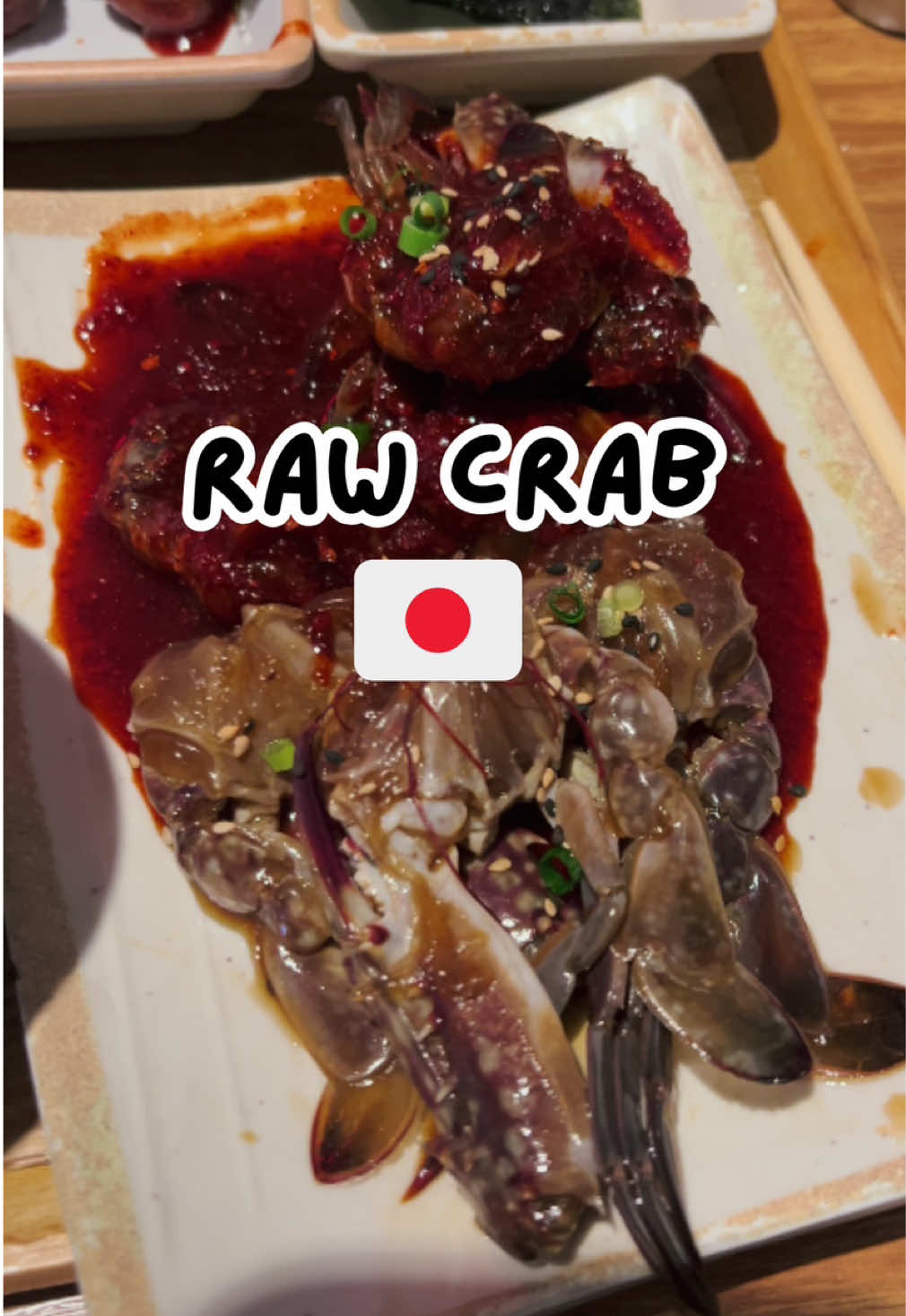 Money money Mon- 🦀💵💀 . . . #rawmarinatedcrab #japan #japanesefood #japanesefood #japanthings #japanlife #japantravel #japanplacestovisit #fyp @Minaaaaaa 