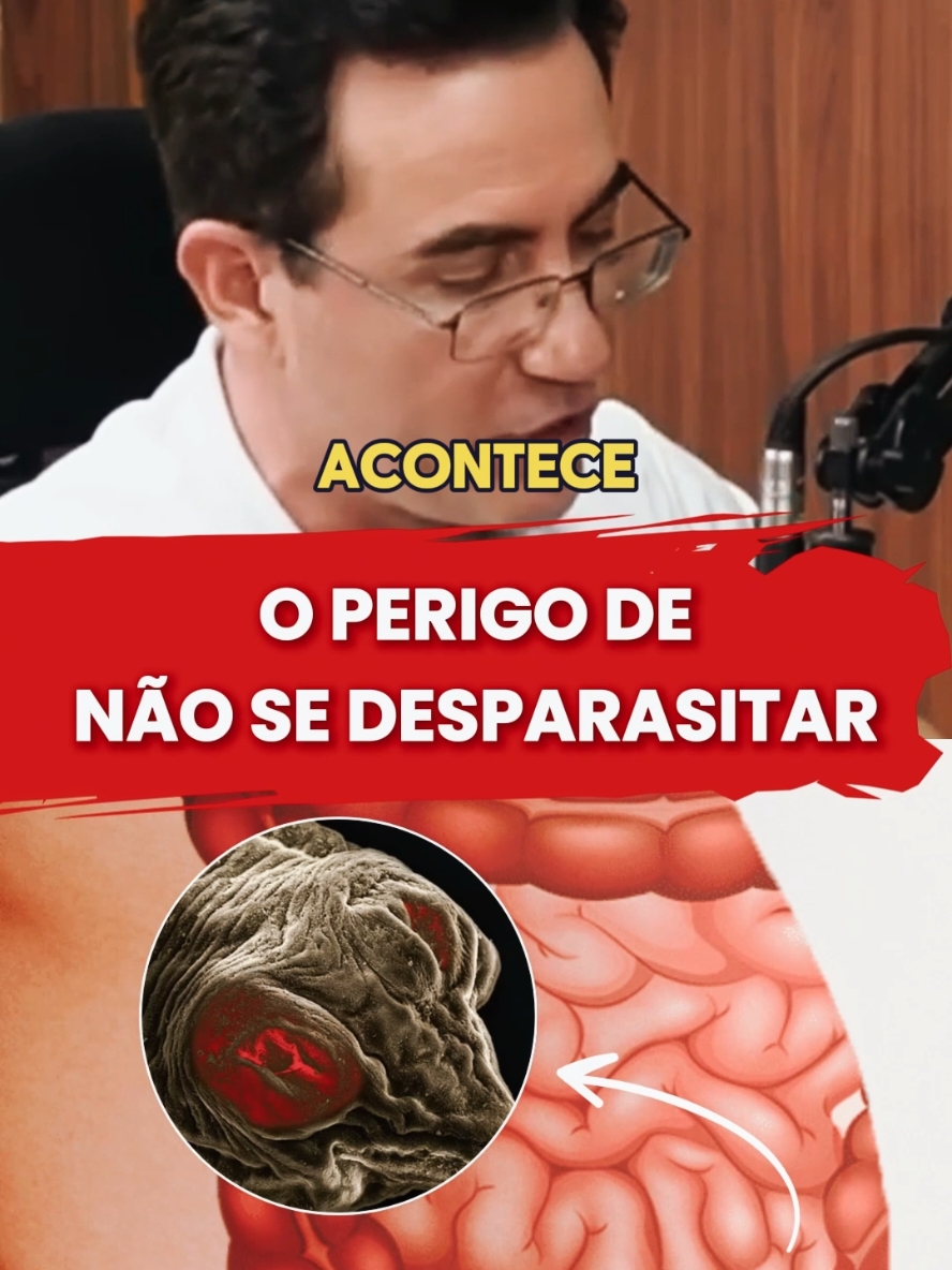 A DESPARASITAÇÃO PODE SALVAR SUA VIDA! #emagrecimento #barriga #secar #parasita #verme #dordecabeça #dicas #saude #tiagorocha 