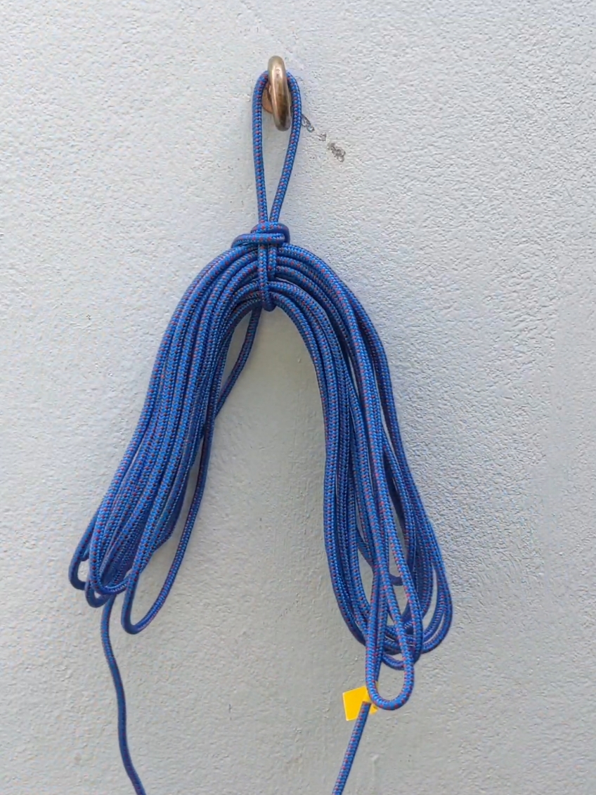 rope Coiling knot.