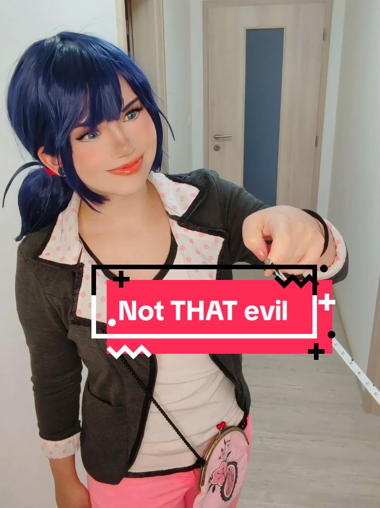 Not THAT evil! @🦋 Nikki Hatsune 🦋 #chloecosplay #chloebourgeois #chloebourgeoiscosplay #foryou #mlbcosplay #miraculous #miraculouscosplay #miraculousladybug #fyp  #fypシ #marinette #marinettedupaincheng #marinettedupainchengcosplay #marinettecosplay #miraculousladybugcosplay 