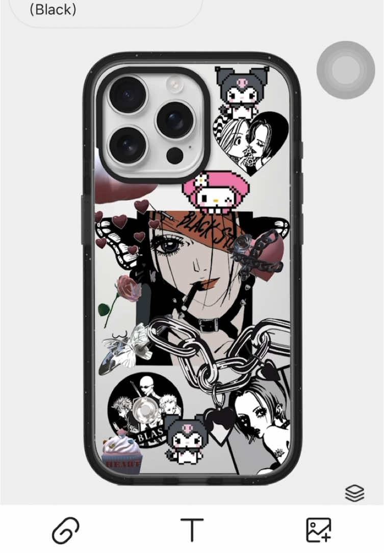 Nana Meets Kuromi in Instagram Style: A Phone Case to Love.#hugifts #nana #ins #Kuromi #comic 