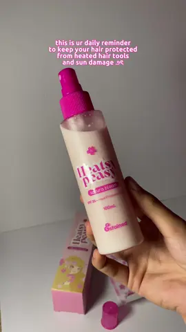 Protect your hair and smell amazing! 🌸✨ Meet Heatsy Peasy Sakura Bloom with SPF 30 – keeping my hair soft, shiny, and moisturized. Obsessed with the sakura scent! 💕  @eStained  #hairspray #hairprotection #heatprotectant #heatprotectantspray #haircare #haircareroutine #HairCareTips #estained #heatsypeasy #estainedheatsypeasy #hairtok 