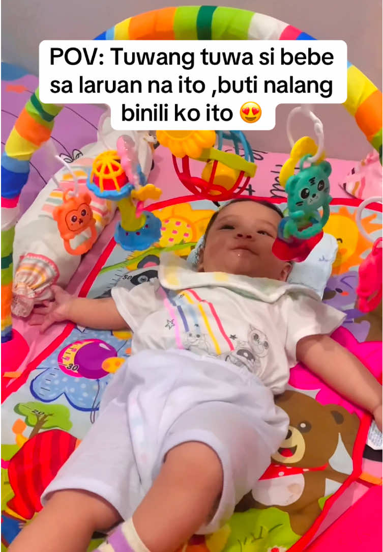 POV: Tuwang tuwa si bebe sa laruan na ito ,buti nalang binili ko ito 😍 #babytoys #babygirl #babytoysrecommendation #babygirl #musicpianokeyboardforbabies #playmat #earlychildhoodeducation #babymusicpiano #tiktokfinds #fyp #musickeyboard 