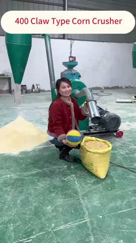 Self-priming corn crusher, Flour mill with adjustable fineness, High yield corn flour mill#tiktokawardsmy2024 #corncrusher #flourmill #cornflour #cornflourmill 