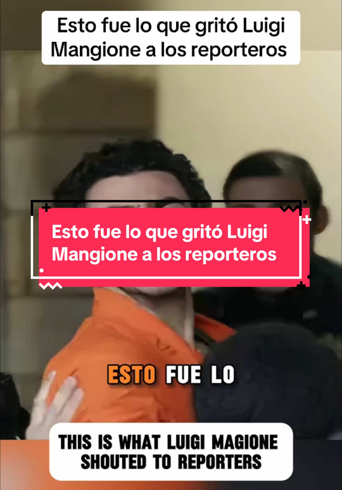 Esto fue lo que gritó Luigi Mangione a los reporteros hoy. #LuigiMangione#BrianThompson #merida #newyorkcity #newstoday