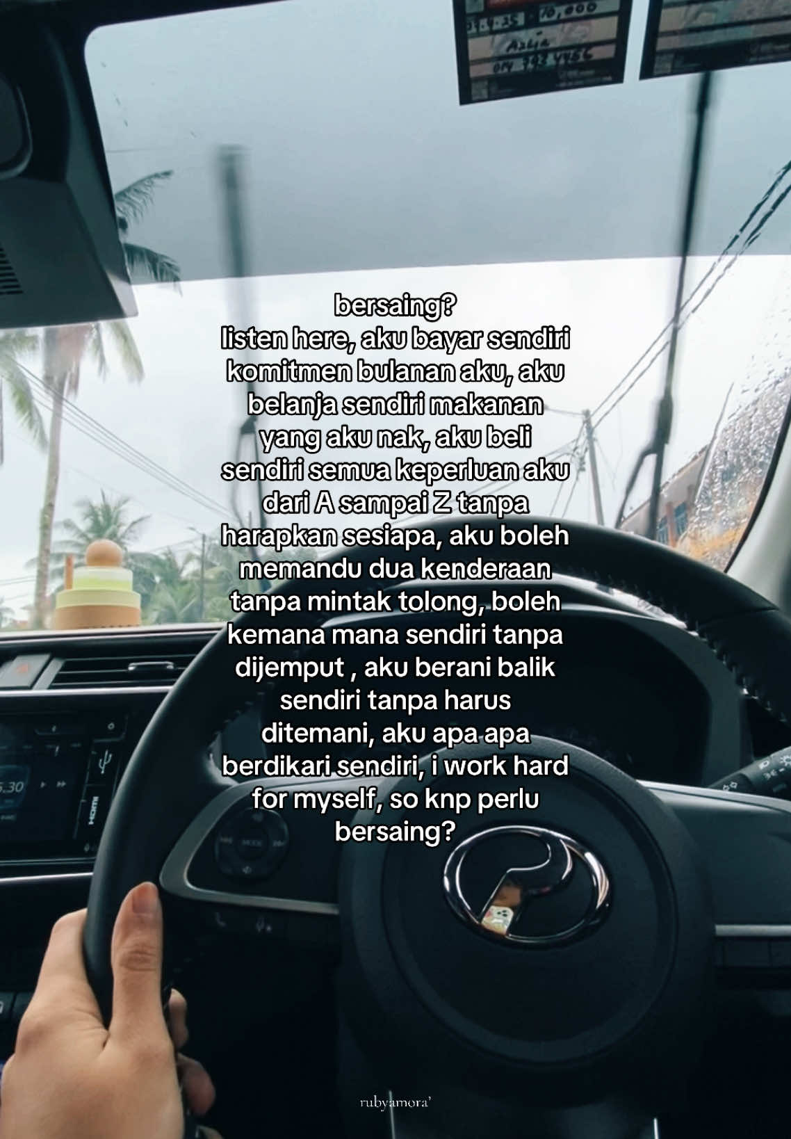 work for yourself coz nobody ain’t satisfy u like u do 🤫 #foryou #myvih #myvifacelift #mg3fl #peroduamyvi #myvi2024 #deepquote #carsoftiktok #wanitahebat #beyourself #workhard 