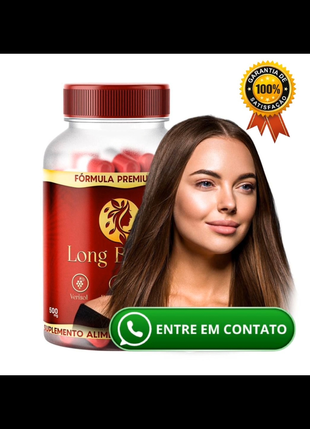 A vitamina Long Beauty é um Suplemento Alimentar, 100% natural que garante resultados incríveis! Eu tô apaixonada nos feedbacks! 🤌😍✨ #quedacapilar #crescimentocapilar #vitaminacapilar #suplementoalimentar  #cabelocacheado #cachos  #cabeloliso  #cabelo #fypviral #vaiprafy #viraliza #fyp 