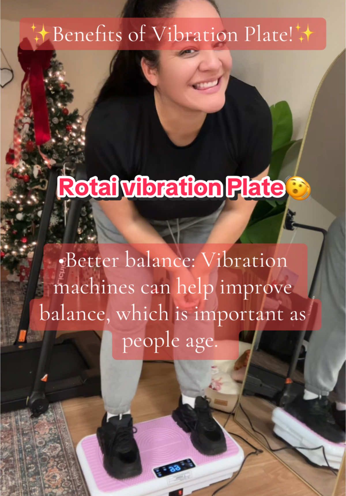 Read all the benefits from using a vibration plate! 🫨🫨🫨🫶🏼🙌🏼 Order yours here👆🏼🧡🛒 #fyp #parati #tiktok #shop #TikTokShop #workout #gym #vibrationplate #rotai #rotaivibrationplate #xy #xyzbca #xyzcba 