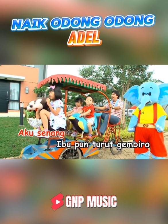 Lagu Naik Odong Odong ciptaan Kak  Nunuk dibawakan oleh Adel, artis cilik GNP. Featuring Kak Nunuk Video ini diambil dari album DVD Koleksi Abadi Lagu Taman Kanak Kanak Vol. 4 produksi Gema Nada Pertiwi CD & DVD dapat diperoleh di www.gnpmusic.co.id dan toko seperti Disc Tarra, Duta Suara, Musik Plus, Harika, Popeye, ET45, dan lainnya. Tersedia juga di  iTunes: https://itunes.apple.c... Melon : http://www2.melon.co.i... Amazon: http://www.amazon.com/... KKBox: http://www.kkbox.com/t... Deezer : http://www.deezer.com/... #gnpmusic #laguanak #fyppppppppppppppppppppppp #kids #foryoupage #TikTokAwardsID #laguanakasyik #anakpintar #foryou #videoviral 