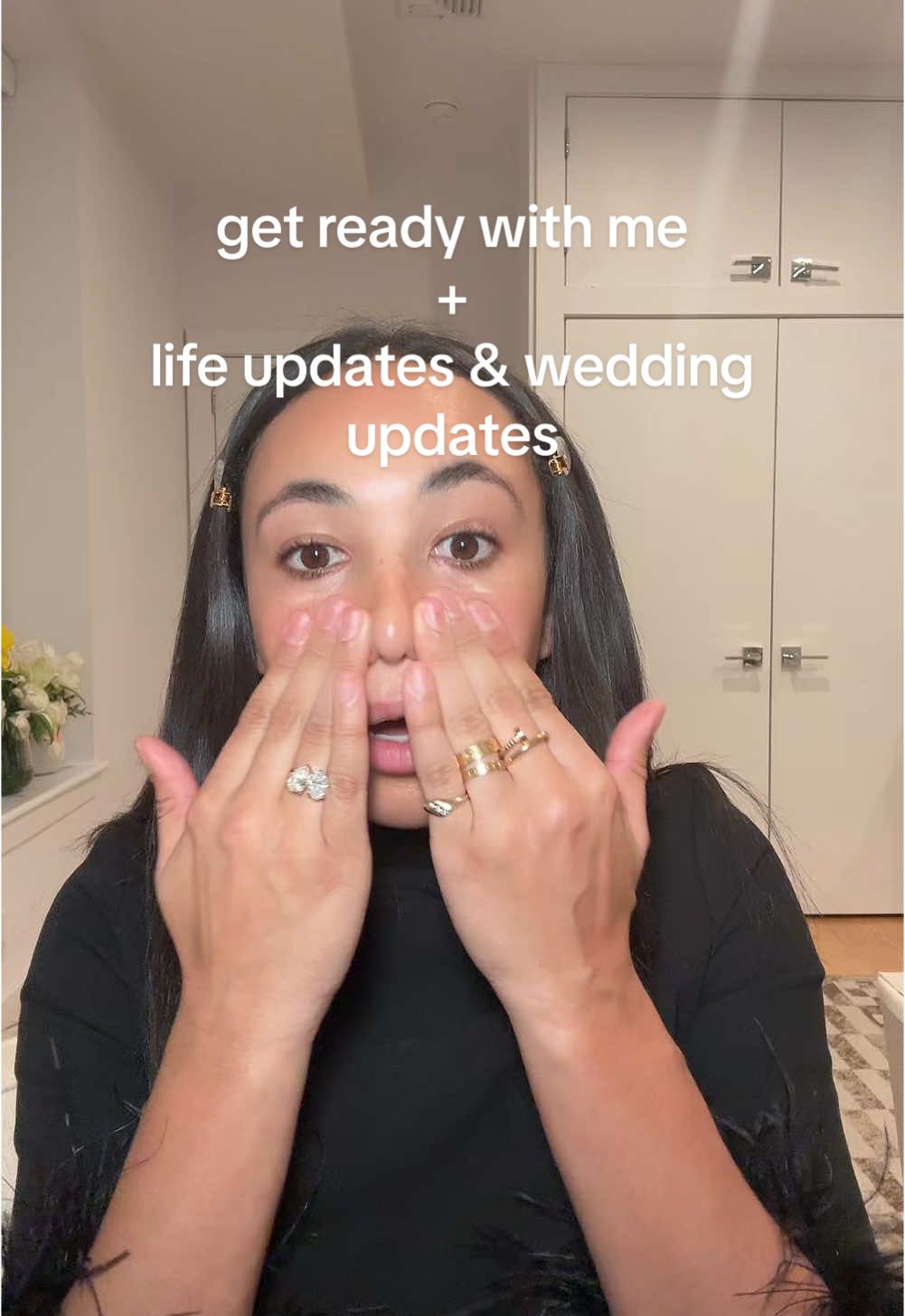 lots of updates but almost done dress shopping ahhh #grwm #getreadywithme #wedding #weddingplanning #engaged #engagedtiktok #botox #lifeupdate #grwmvlog #chattygrwm @Lancôme @Hourglass Cosmetics @milkmakeup @DIBSBEAUTY @Kosas @Milani Cosmetics 