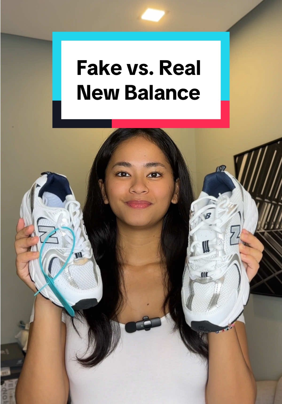 NB530 Fake vs Real. Spot the difference! Learn how to tell the real NB 530 White/Silver from the fakes and shop smart with Shoenami! 💙 #ShoenamiPH #ShoenamiSneakerSpecialists #ShoenamiLegit #newbalance #nb530 #fakenewbalance