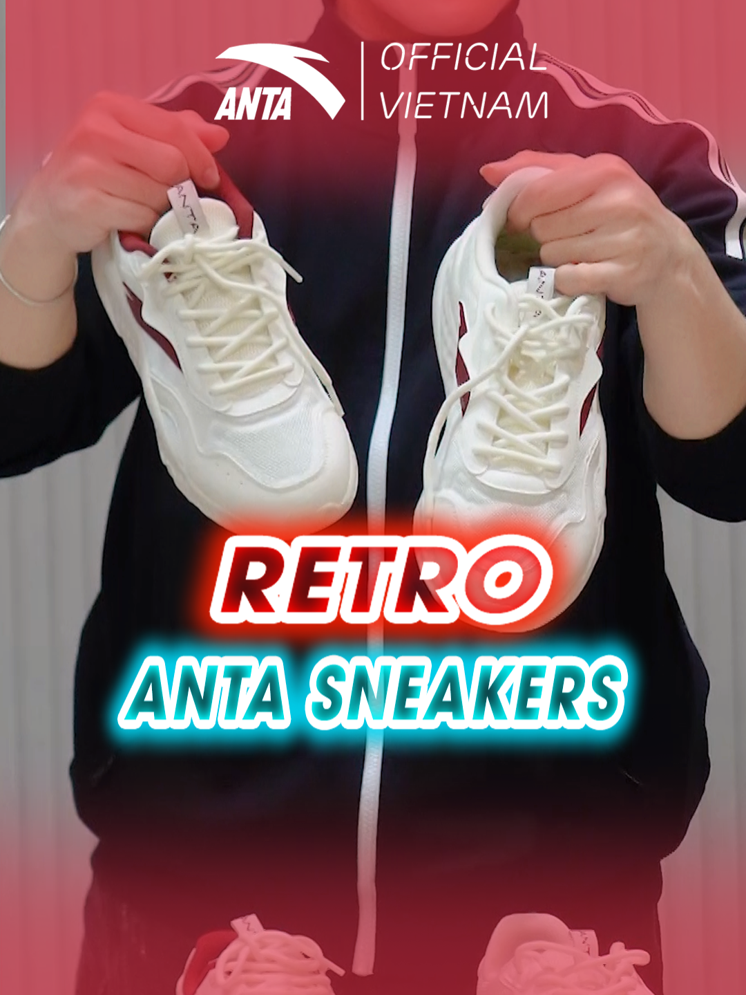 Đôi sneakers trendy vừa có cả size nam lẫn nữ. Điểm nhấn phong cách cho outfit của bạn: Anta Sneakers Retro 😍#antasports #antavietnam #sneakers #tiktokshopmall