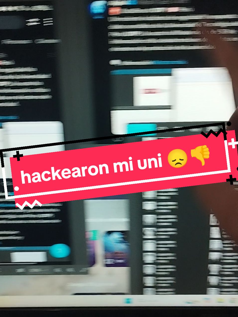 hackearon la utp queeeeeee - #utp #hackers #fyp 