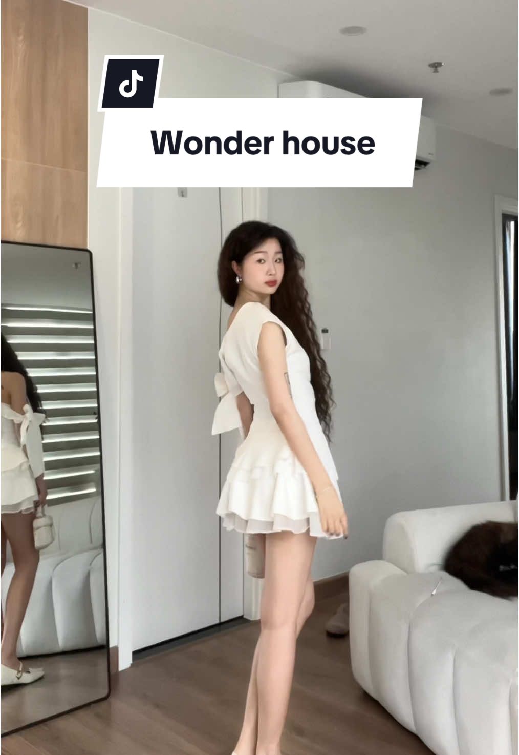 Fit eo lắmmmm🥺🫶 @WonderHouse #dress #whitedress #quinneeeee #wonderhousesg 