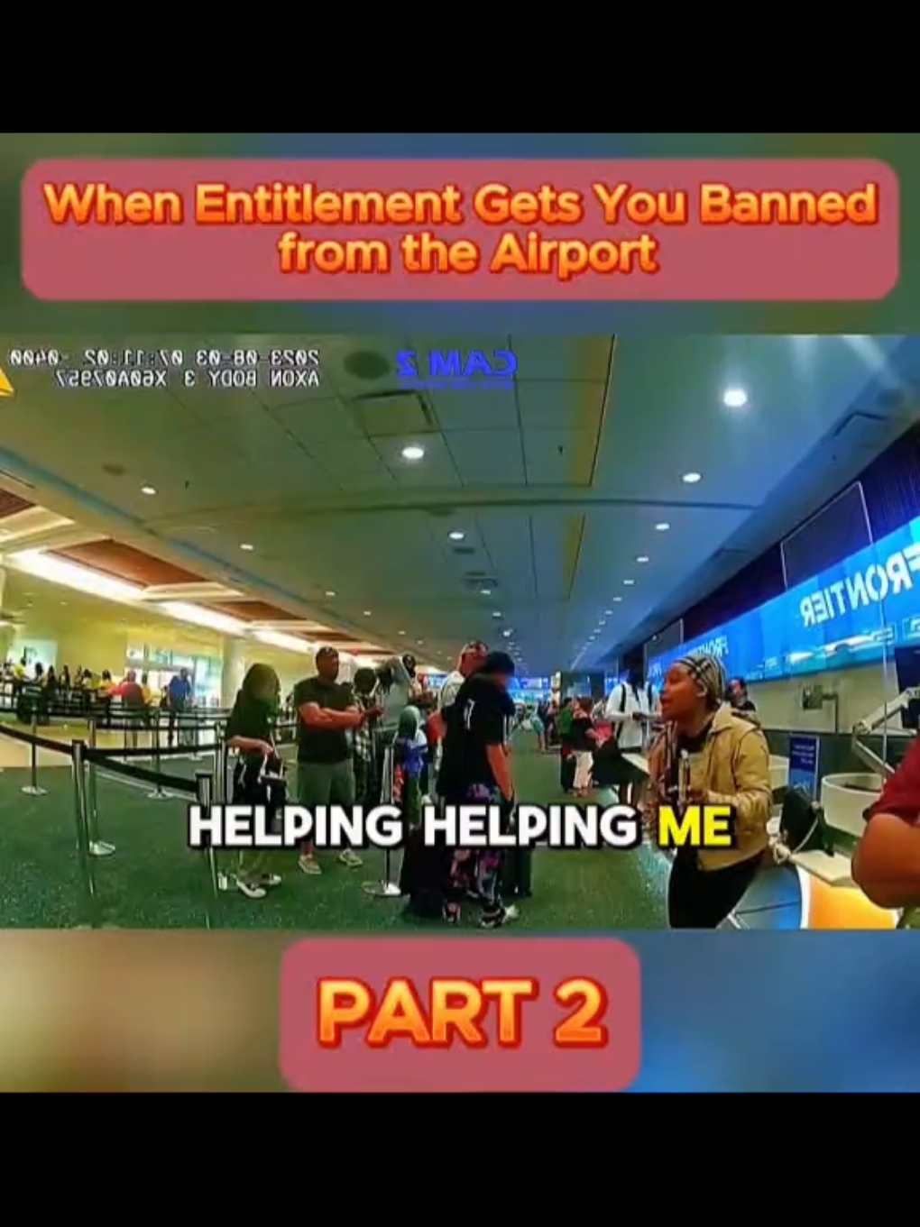 When Entitlement Gets You Banned from the Airport P2  #cops #copsoftiktok #copsontiktok #copstiktok #police #chase #copschase #foryou #fyp #usa 