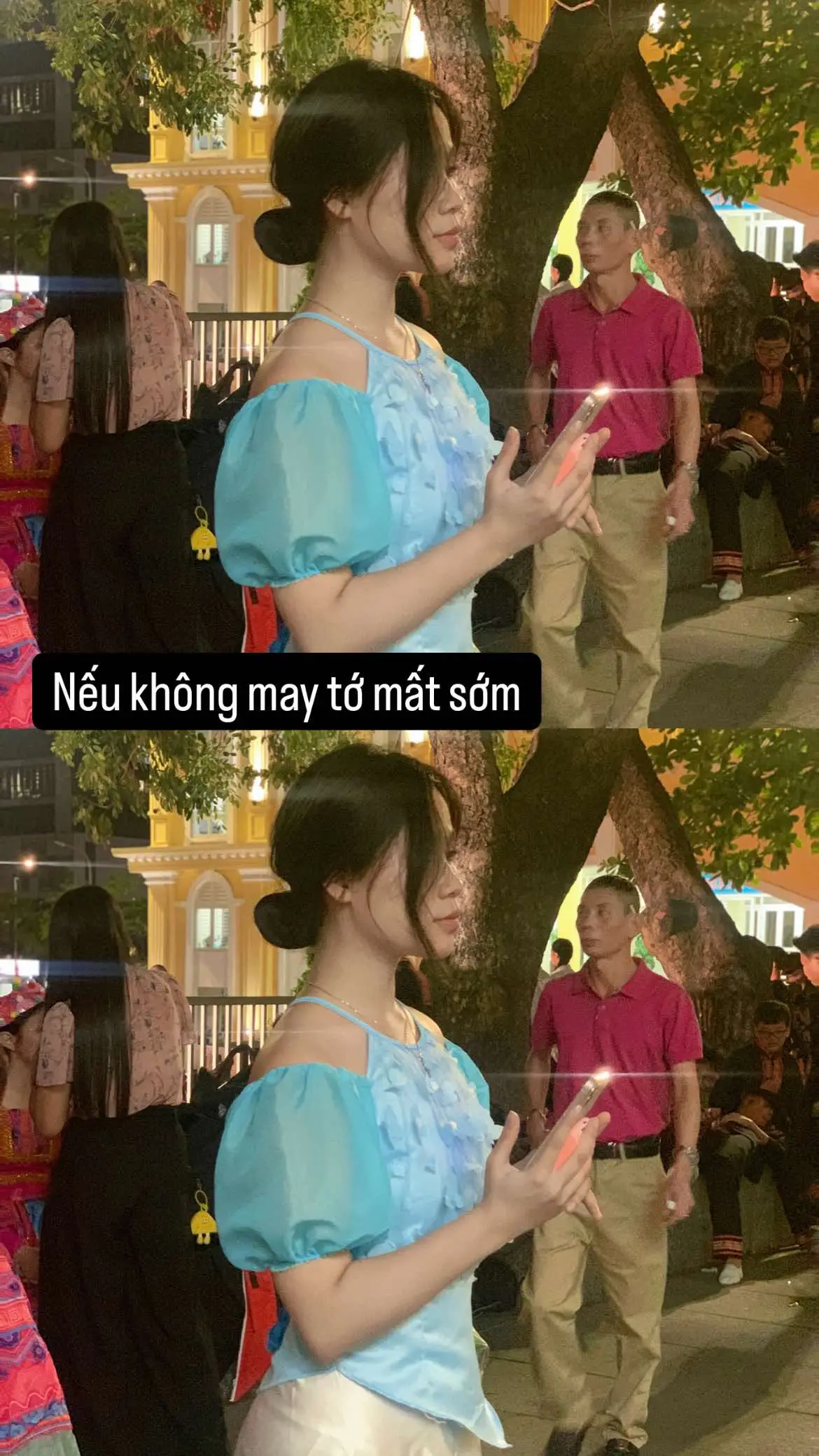 Nếu không may…