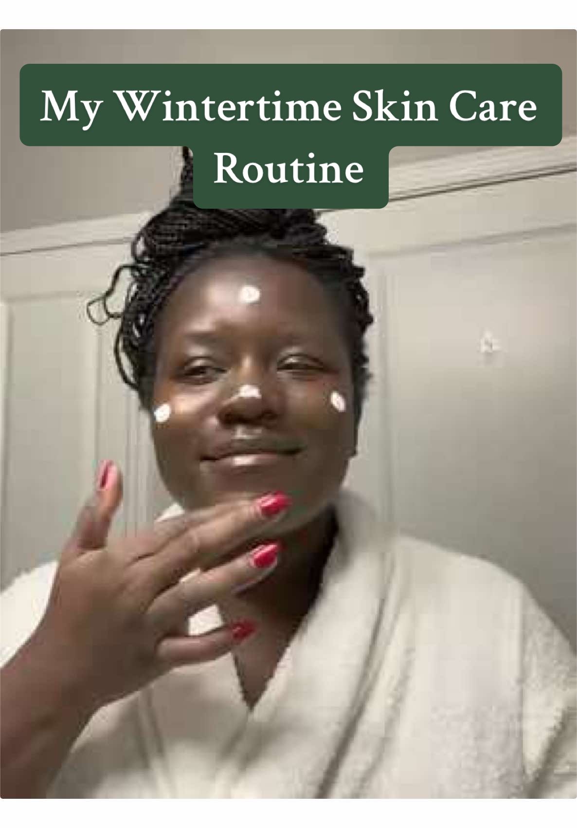 Welcome to my estate. Im a #southsudanese girl who enjoys taking care of myself.  One thing I’m always going to do is make sure is my skin is taken care of. #winterskincareroutine #donnasrecipe #tabithabrown #skincare #vitaminc #blackgirlsunscreenreview #fyp #newbeginnings #trusttheprocess 