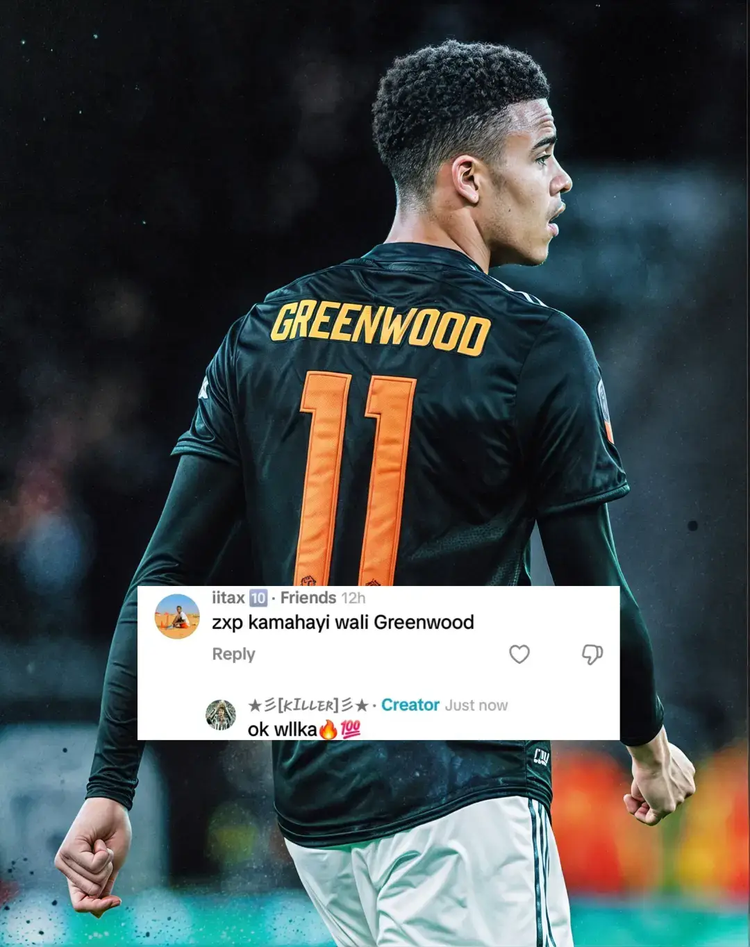 GREENWOOD1️⃣1️⃣⚫️🔴⚪️next player #manchesterunited 